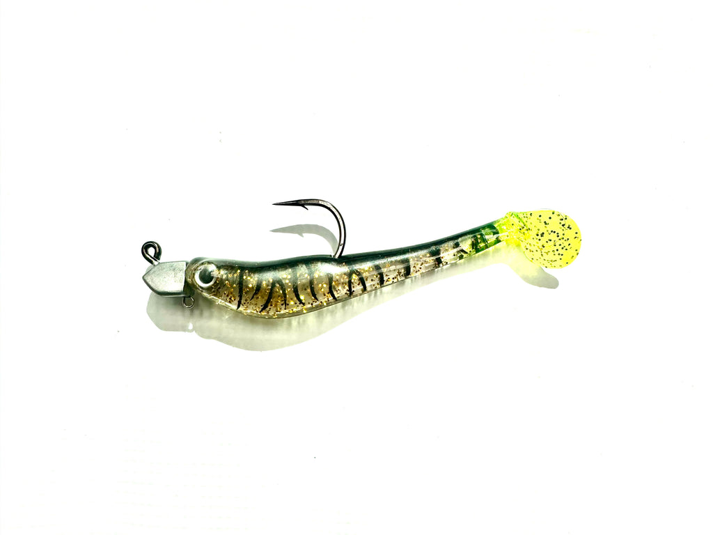 Shads 6” Hollow Shads Pre Rigged  1/2th Oz 7/0