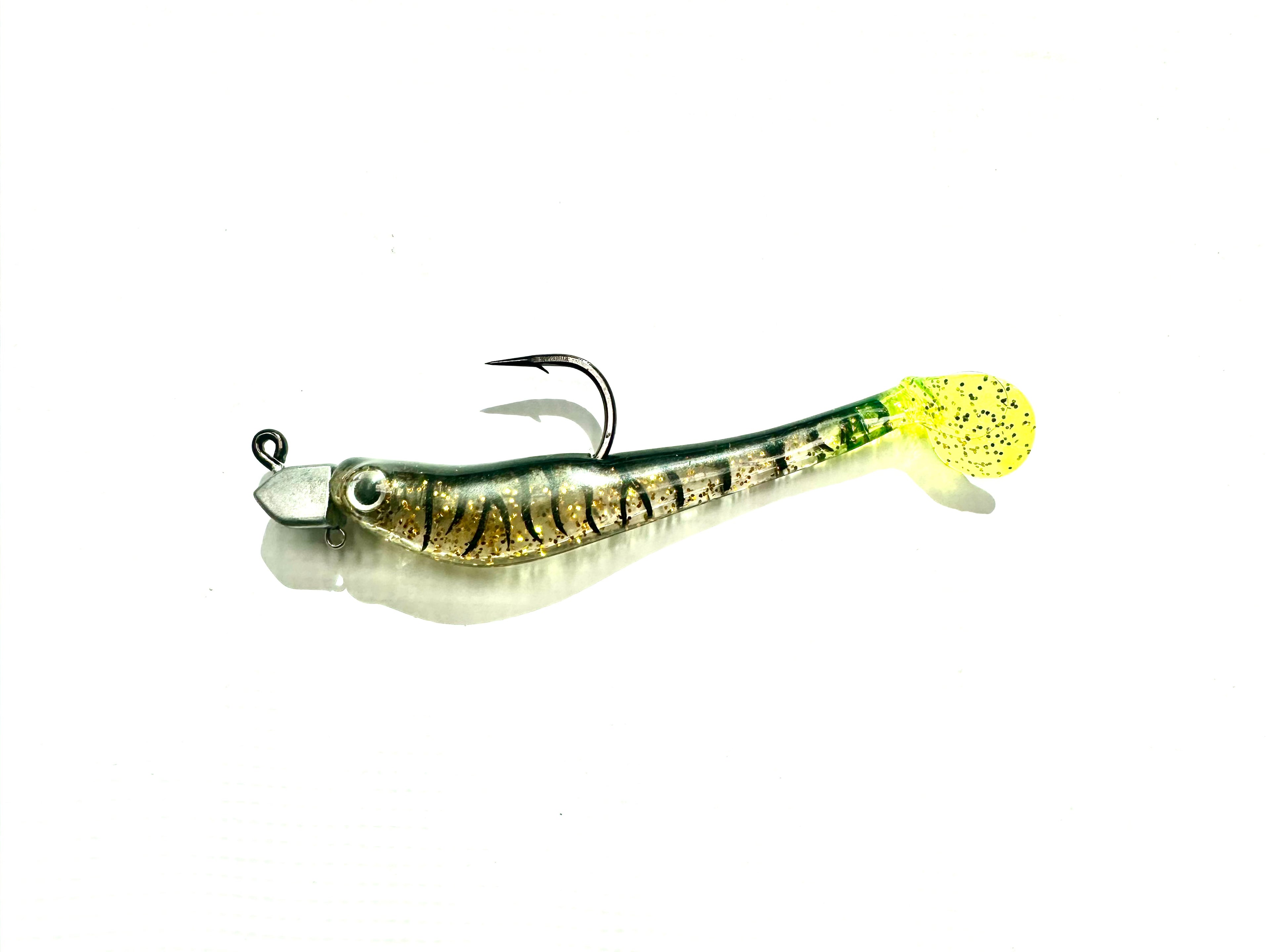 Shads 6” Hollow Shads Pre Rigged  1/2th Oz 7/0