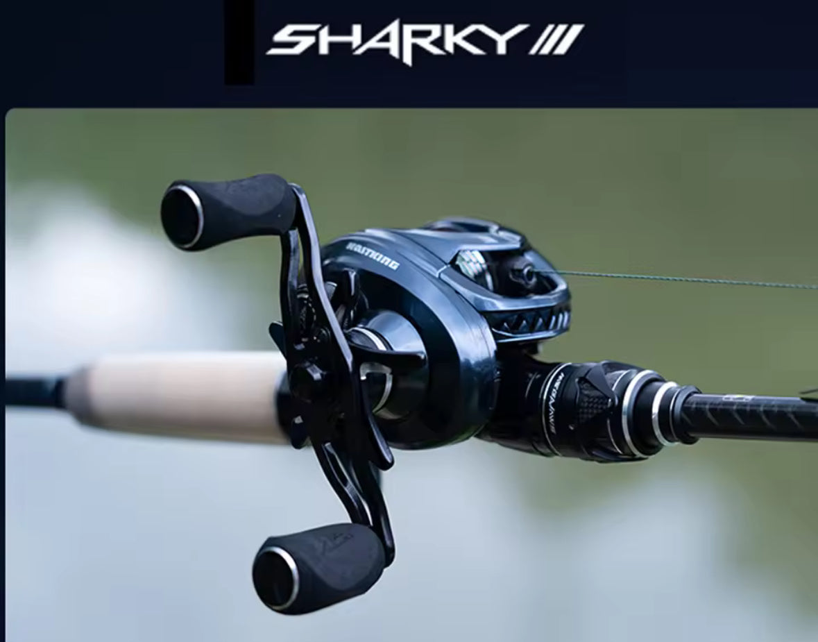 KastKing Sharky III Bait Caster Long Cast Baitcasting Reel 6KG Max Drag 7BB+1RB 7.2:1