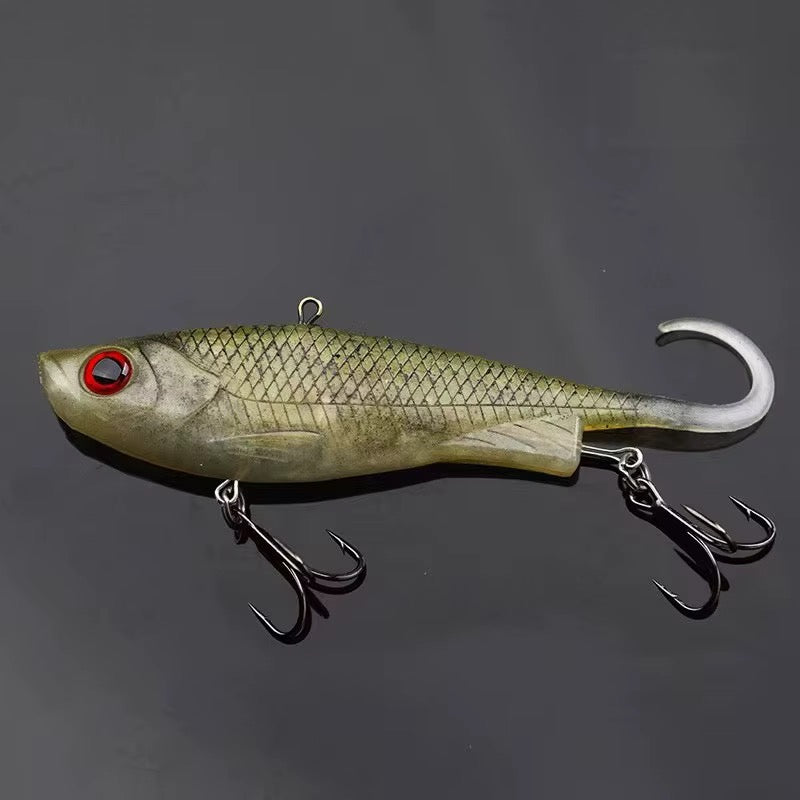 7 and 6 120mm Wriggler Vibe Soft Vibe 28g