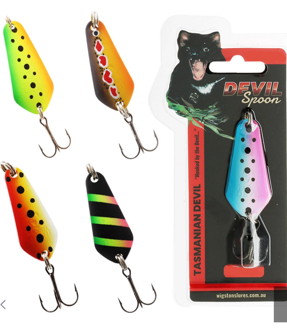 Tasmanian Devil Devil Spoon Lure colour 09