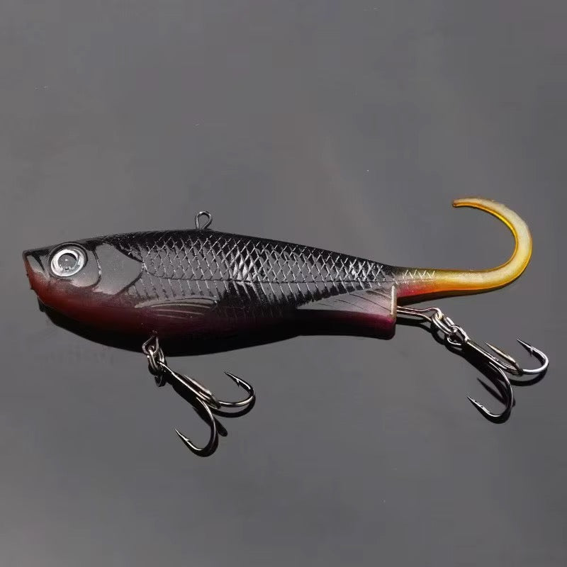 7 and 6 120mm Wriggler Vibe Soft Vibe 28g