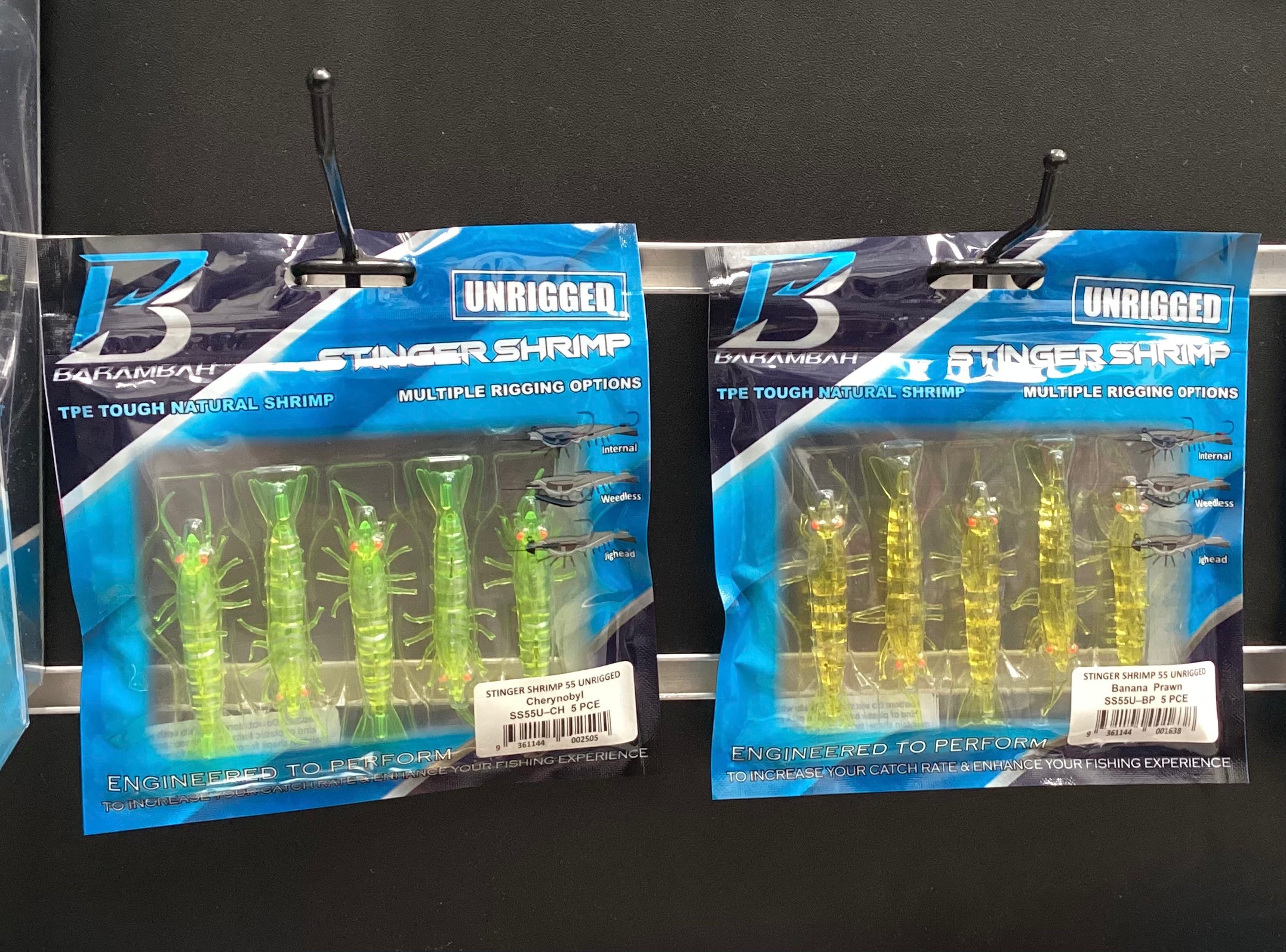 Barambah Stinger Shrimp 55 unrigged
