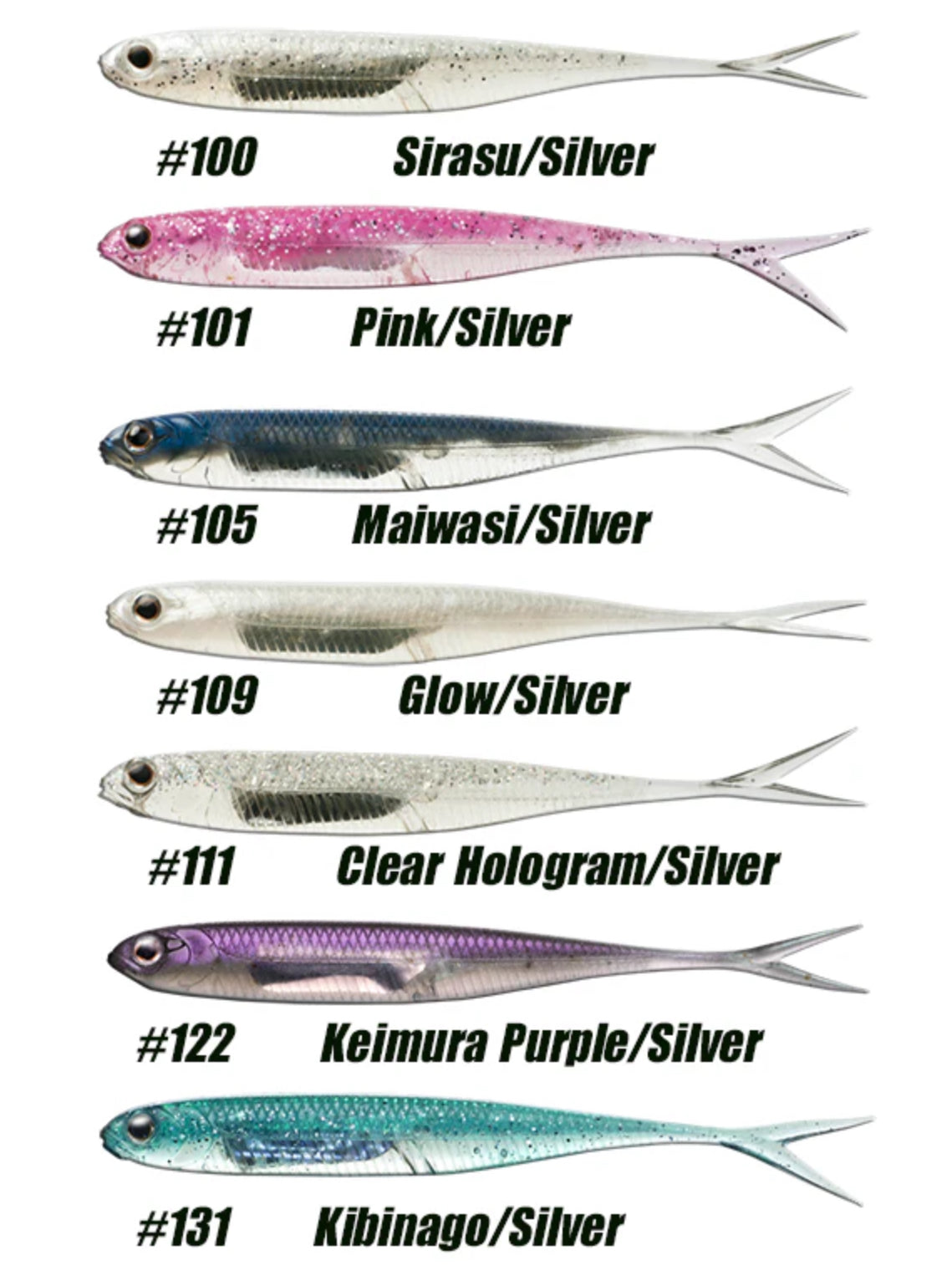 Fish Arrow Flash-J SW 4” Split Tail