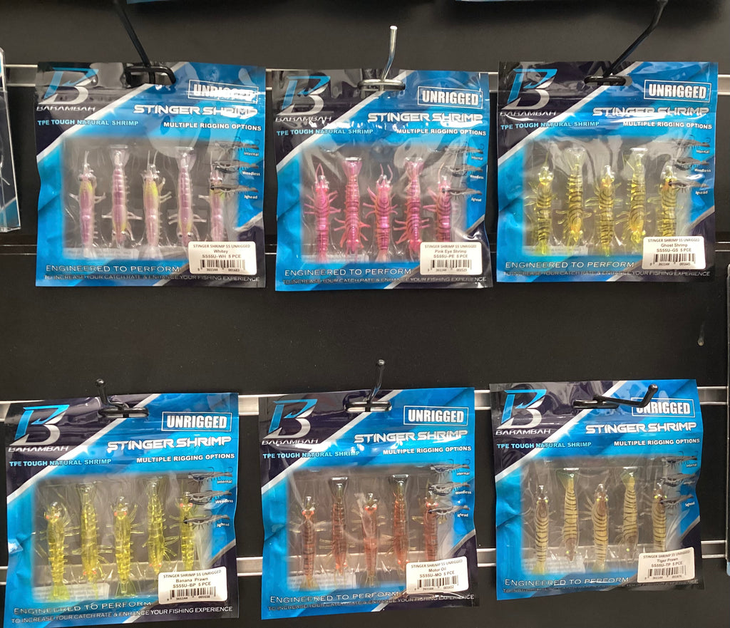 Barambah Stinger Shrimp 55 unrigged