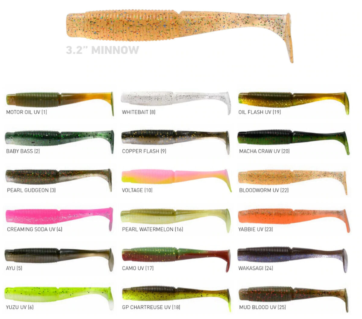 Daiwa Bait Junkie Minnow 3.2”