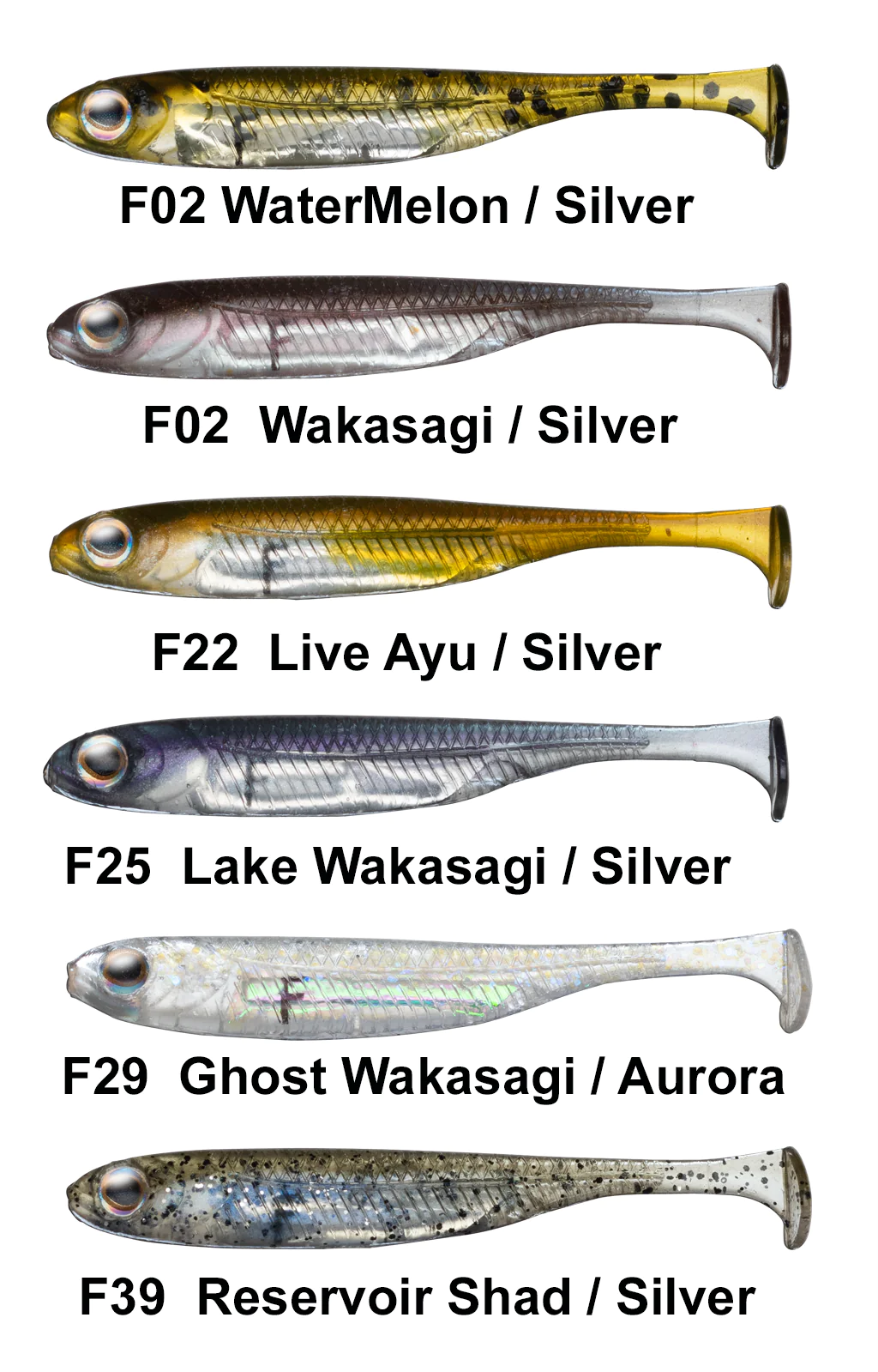 Fish Arrow Shad 1inch