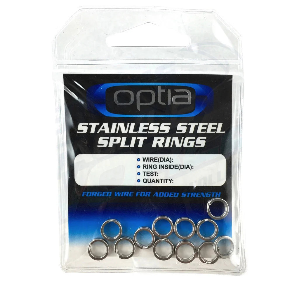 Optia Stainless Steel Split Ring