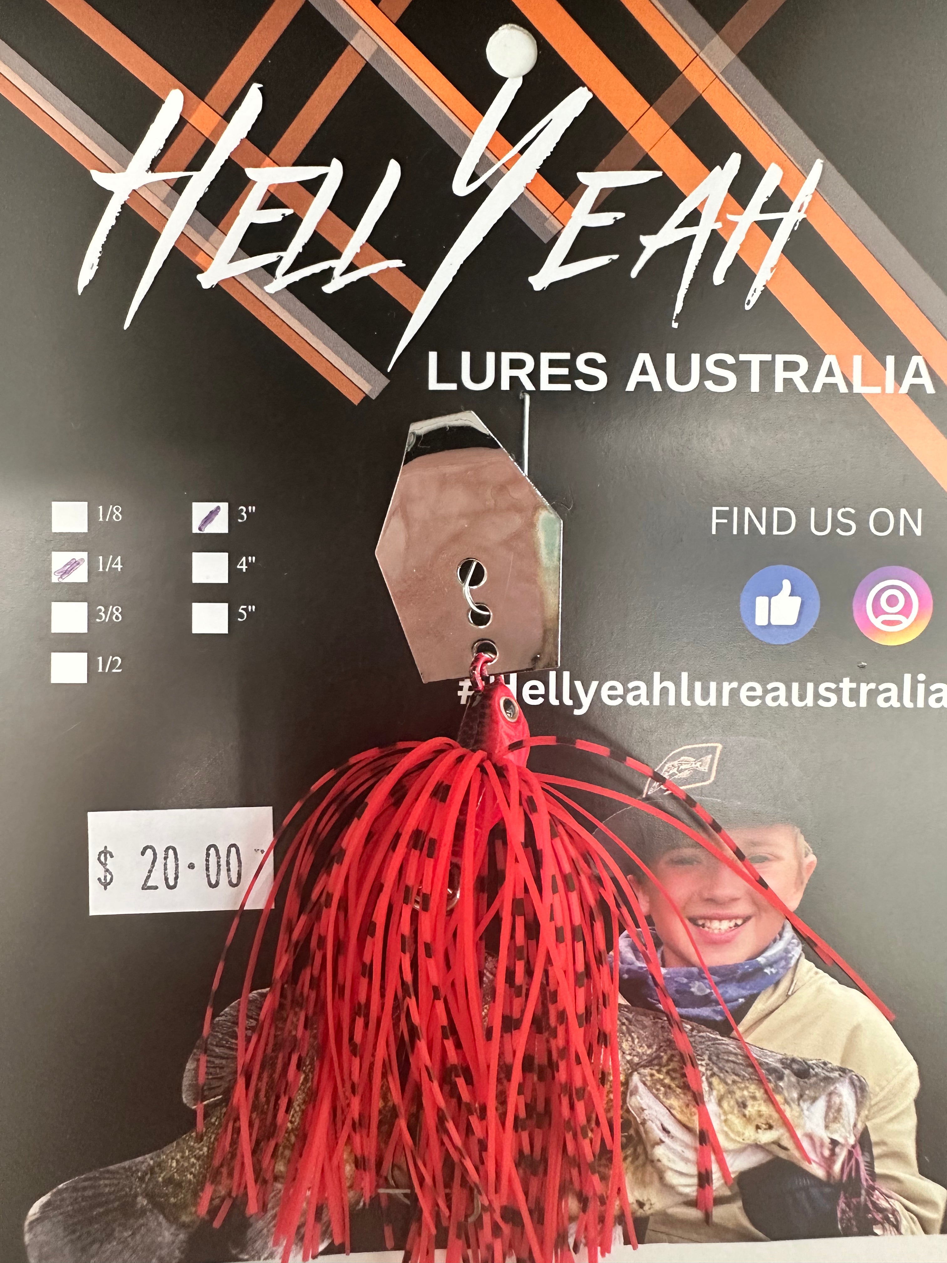 Hell Yeah 3 Inch Assist 1/4oz