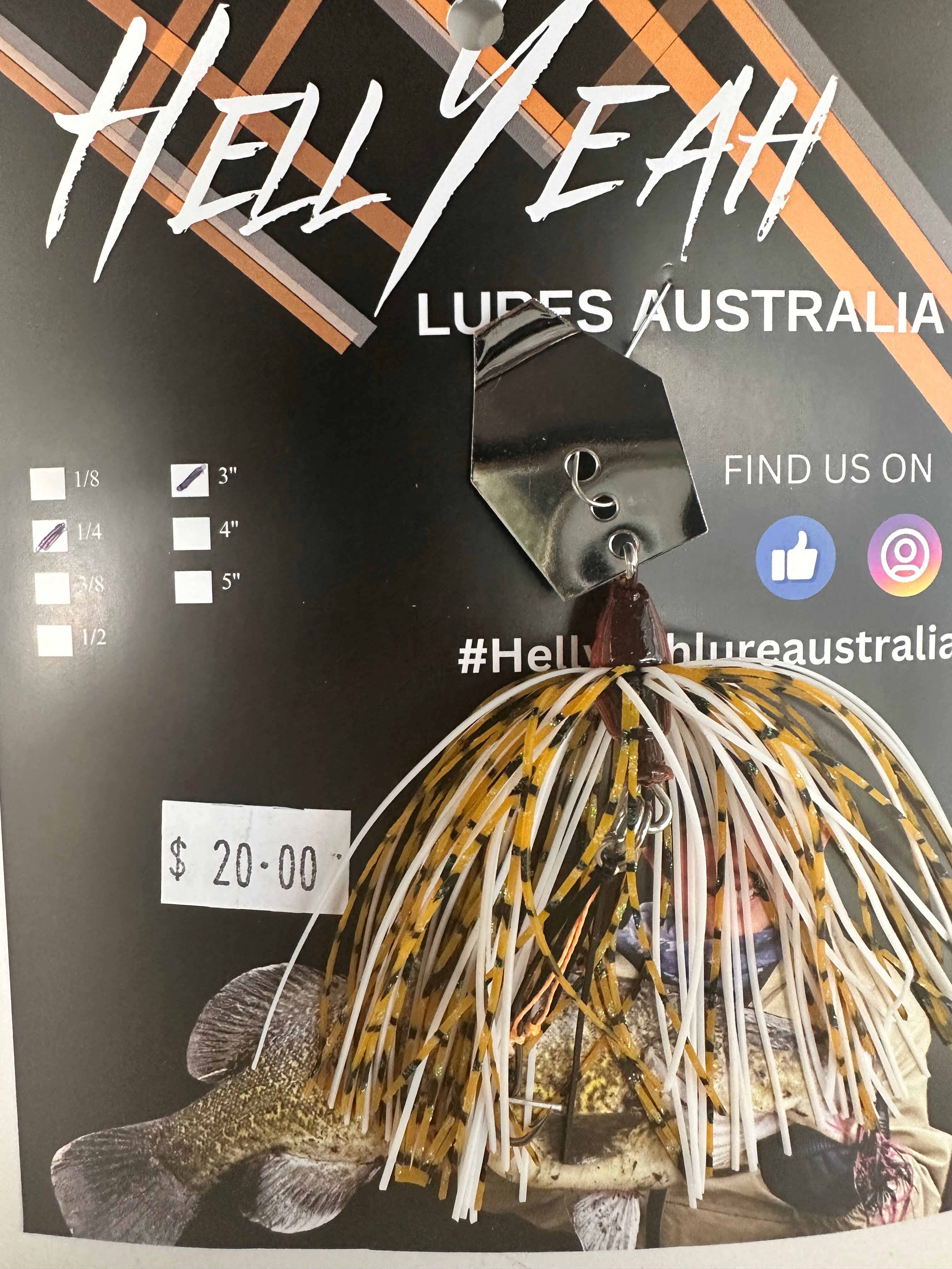 Hell Yeah 3 Inch Assist 1/4oz