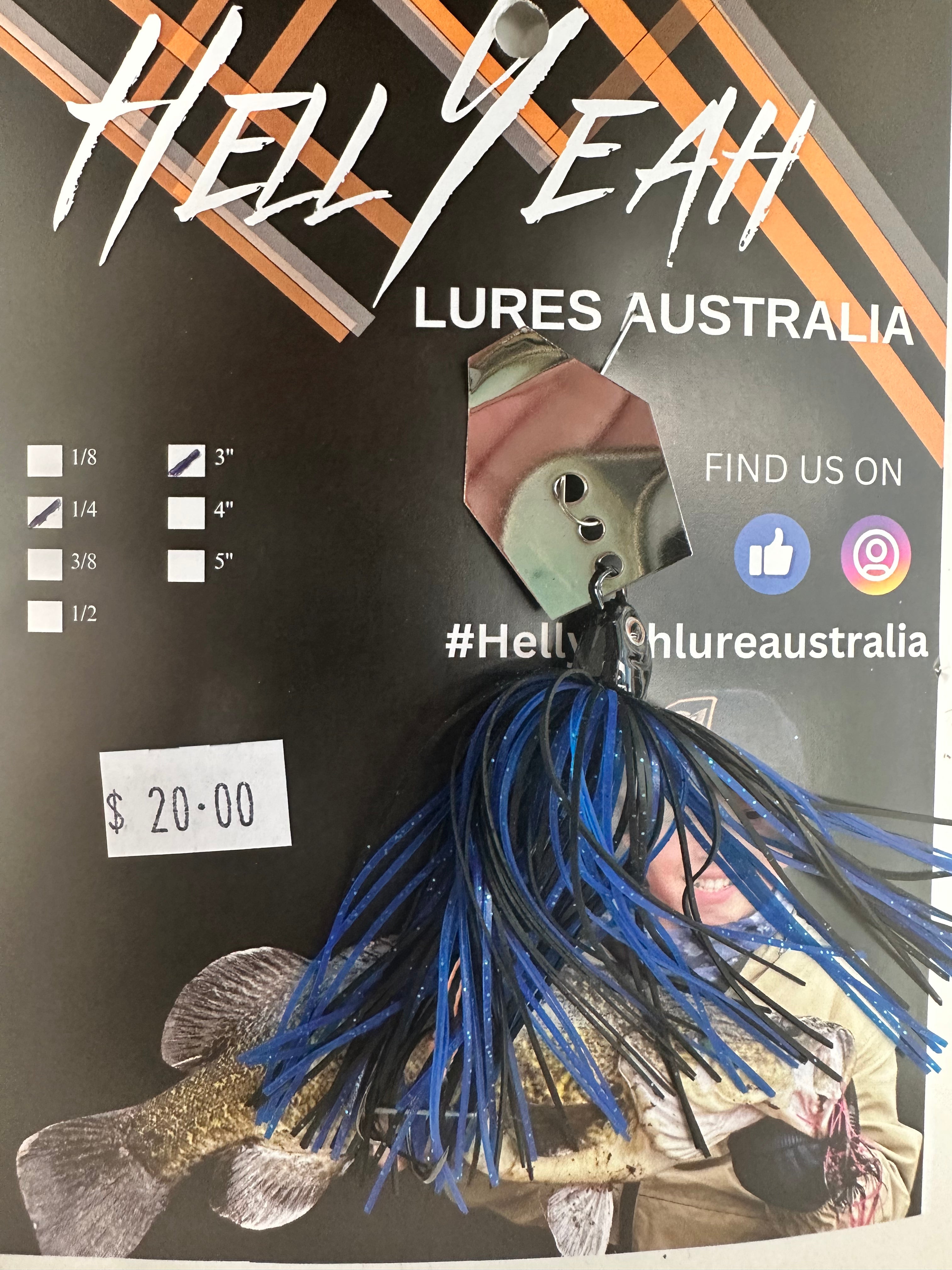 Hell Yeah 3 Inch Assist 1/4oz