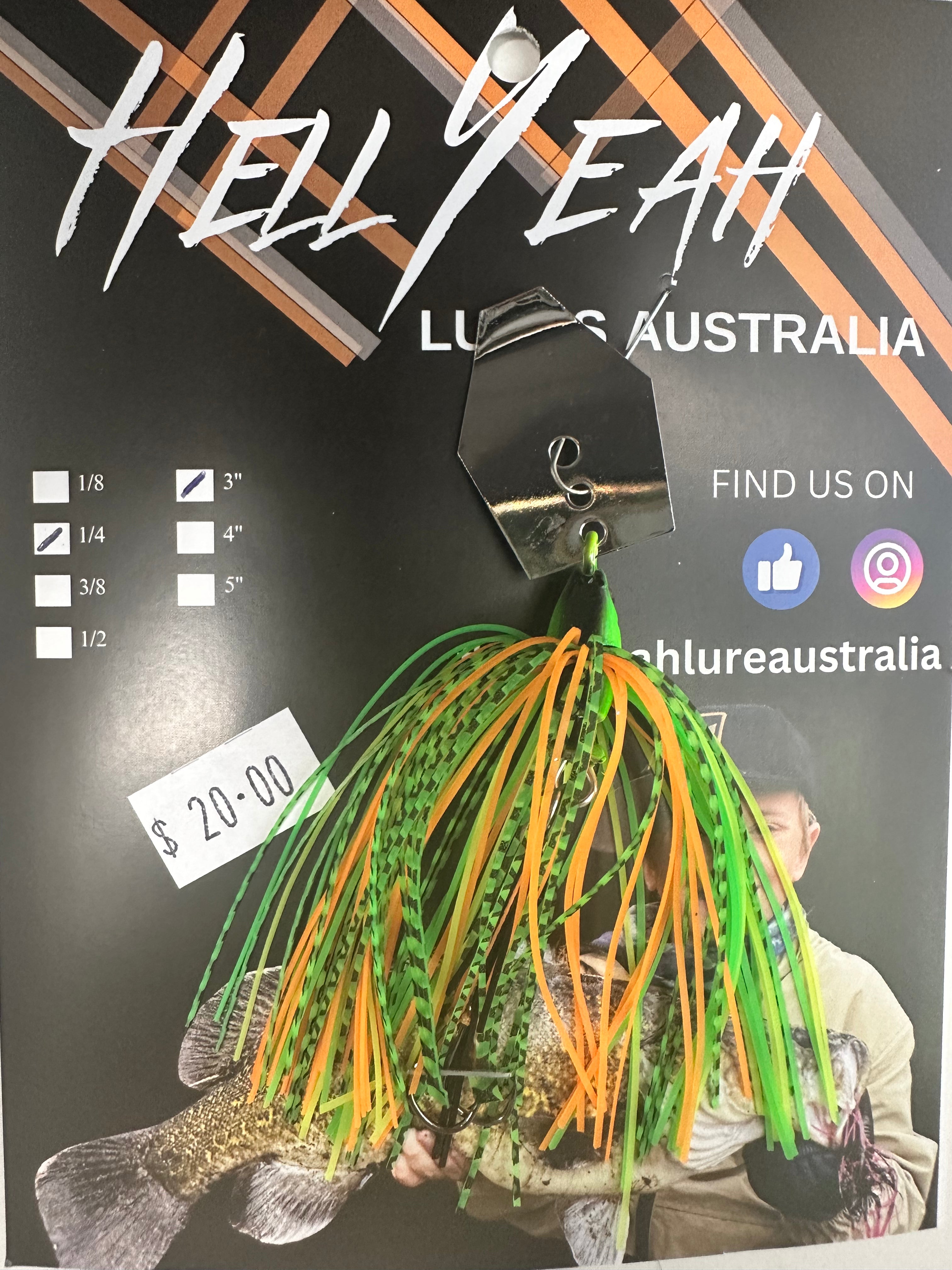 Hell Yeah 3 Inch Assist 1/4oz