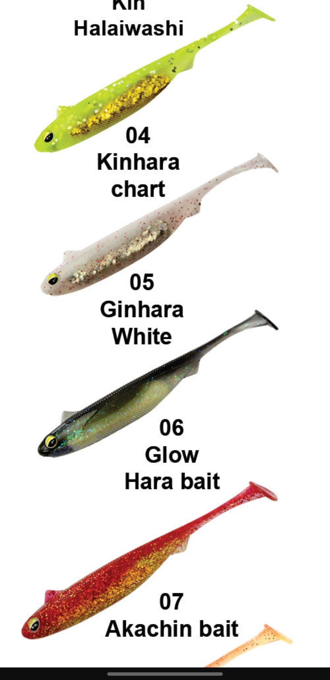 Magbite snatchbite Shad 4”