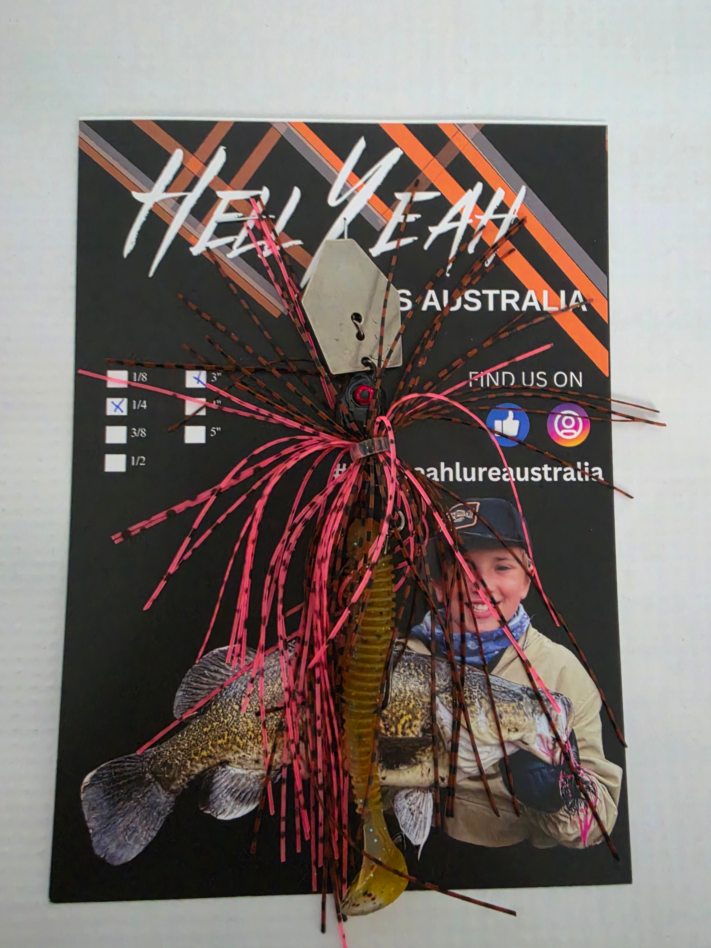 Hell Yeah Custom Chatter Bait Weedless