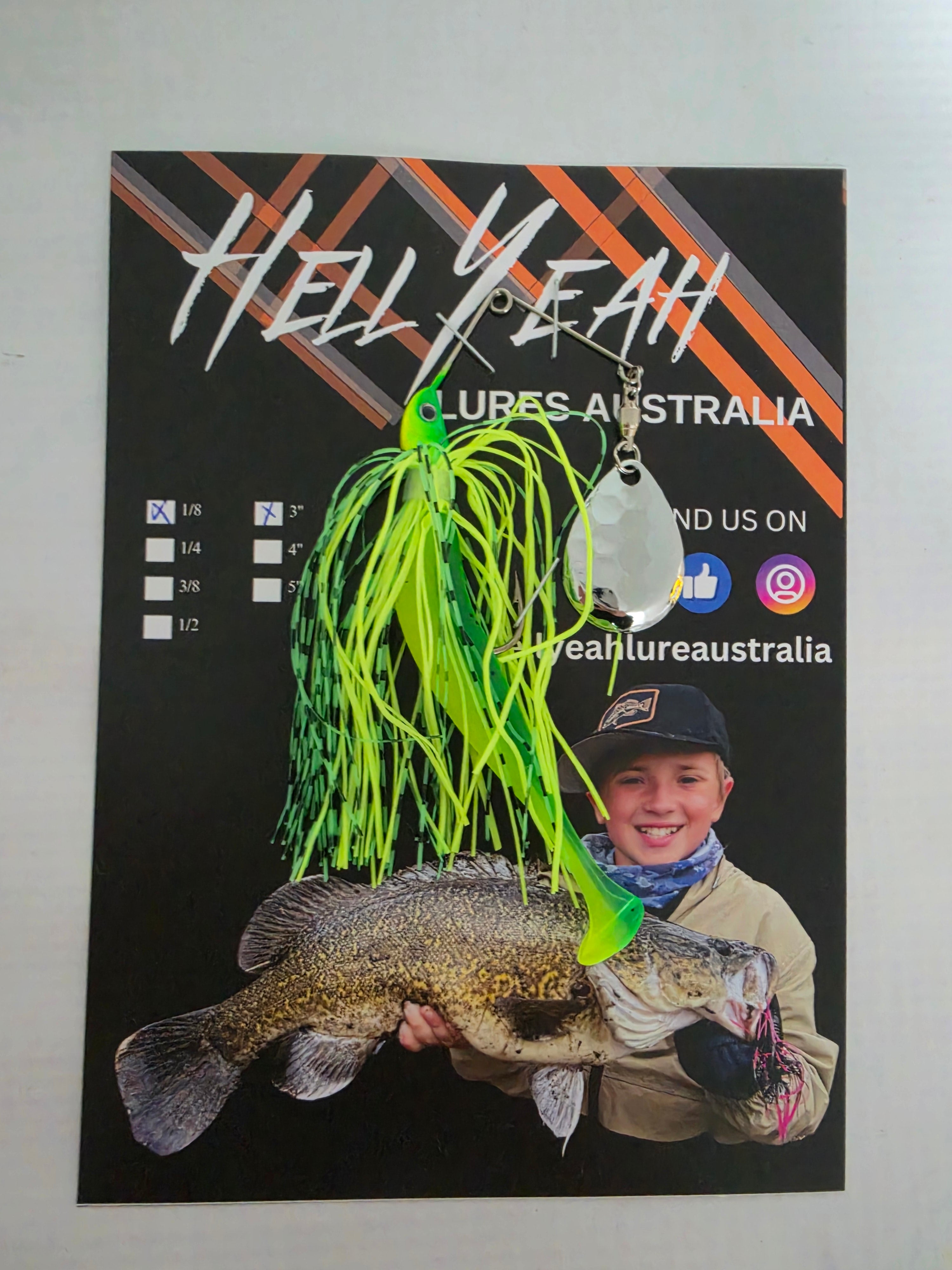 Hell Yeah Custom Spinner Baits