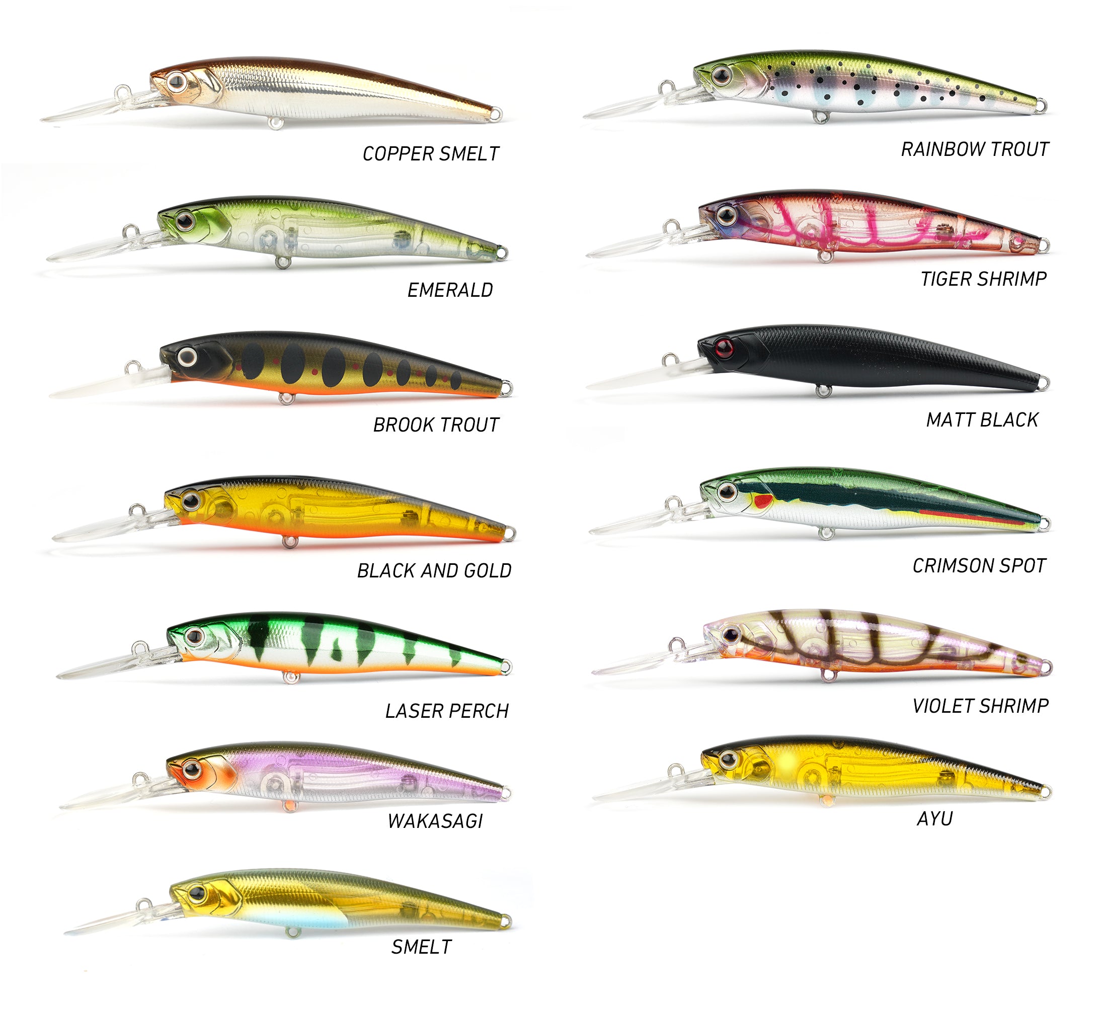 Pro Lure ST72 Minnow Deep