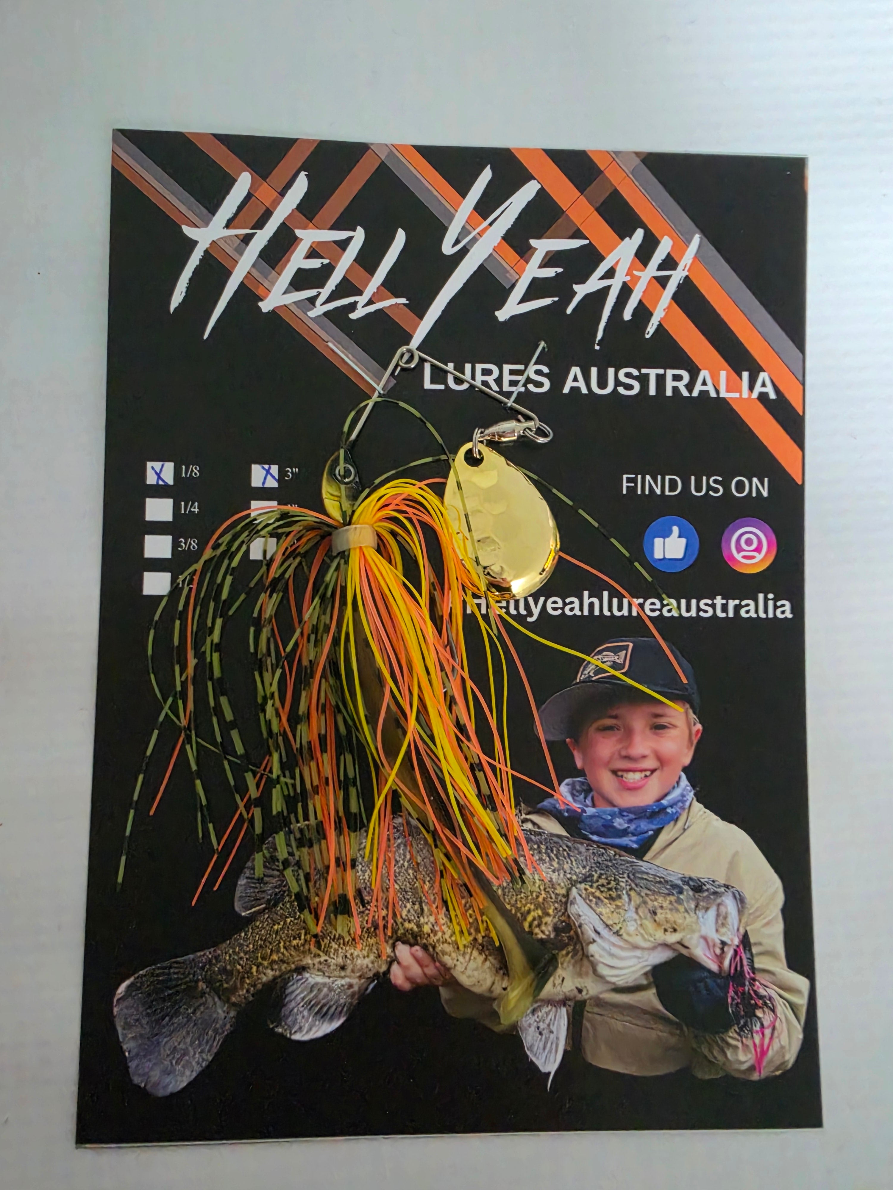 Hell Yeah Custom Spinner Baits