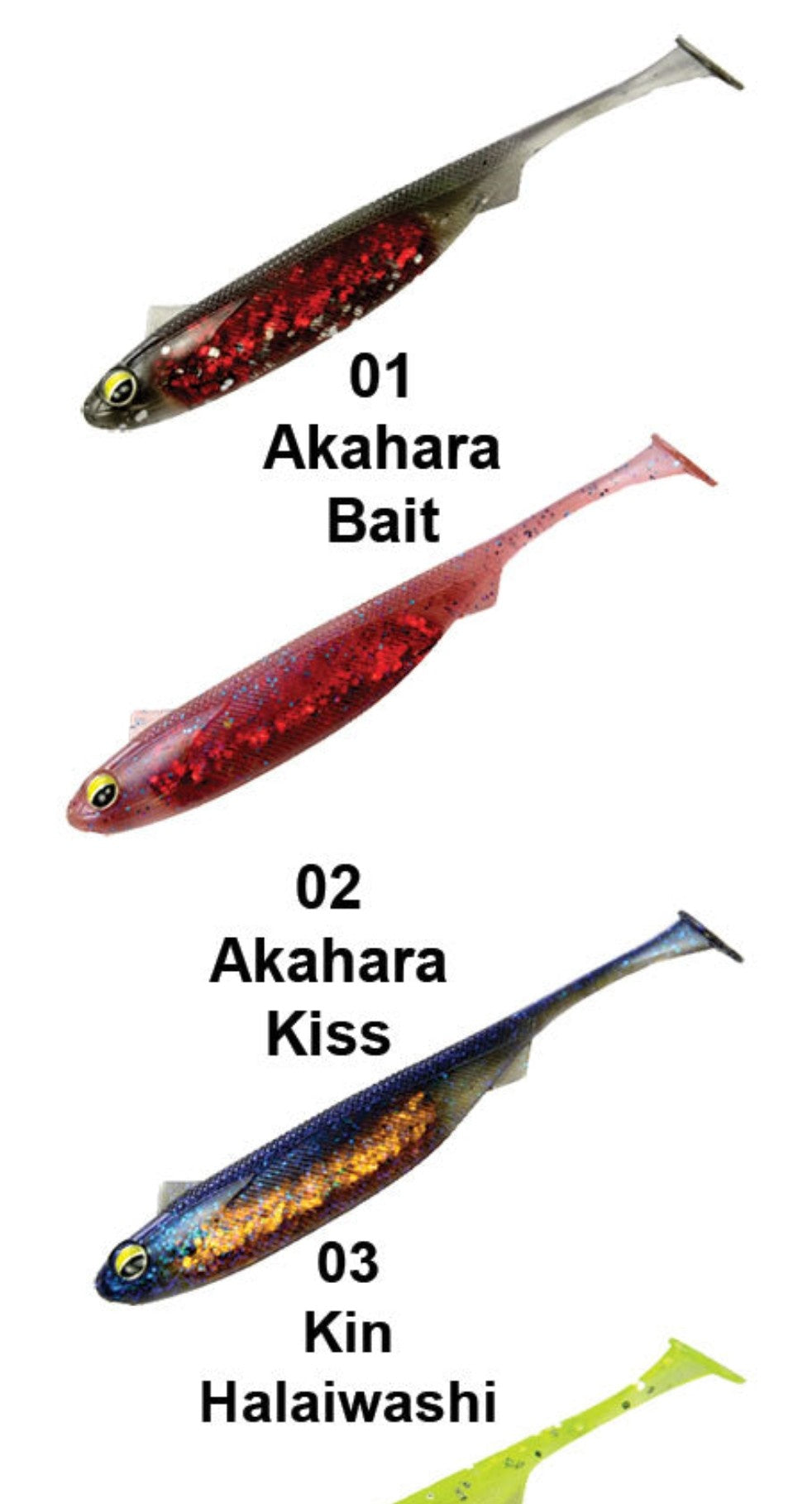 Magbite snatchbite Shad 4”