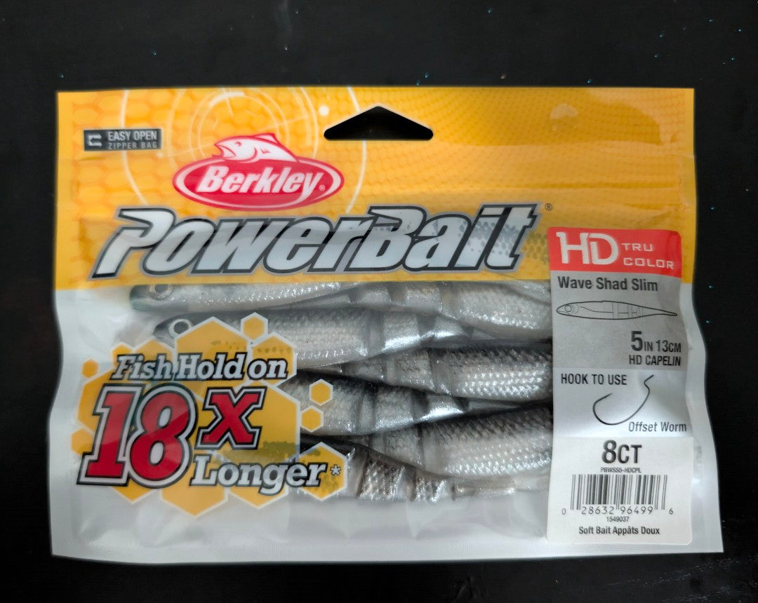 Berkley Powerbait Wave Shad Slim 5"