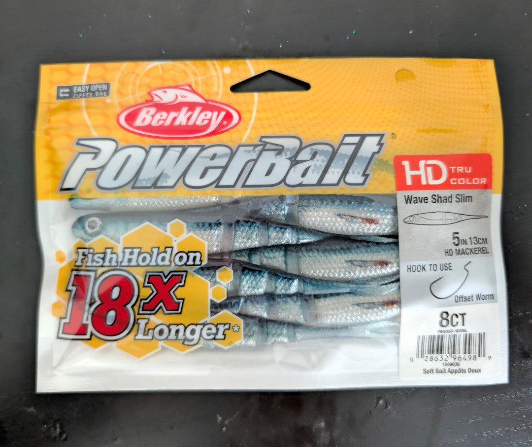 Berkley Powerbait Wave Shad Slim 5"